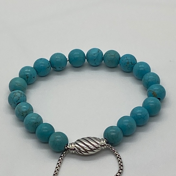 DAVID YURMAN Turquoise Bracelet with pouch - Picture 5 of 6